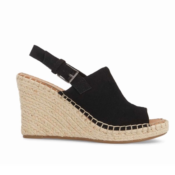 TOMS Monica Slingback Wedge Sandal NIB Size 7.5 - Picture 5 of 8